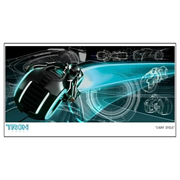 TRON Legacy Light Cycle Paper Giclee Print