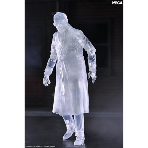 Universal Monsters Invisible Man Translucent 7-Inch Scale Action Figure