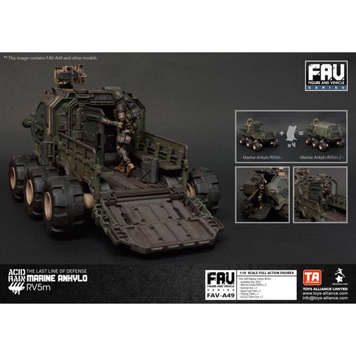 Acid Rain Marine Ankylo RV5m 1:18 Scale Vehicle