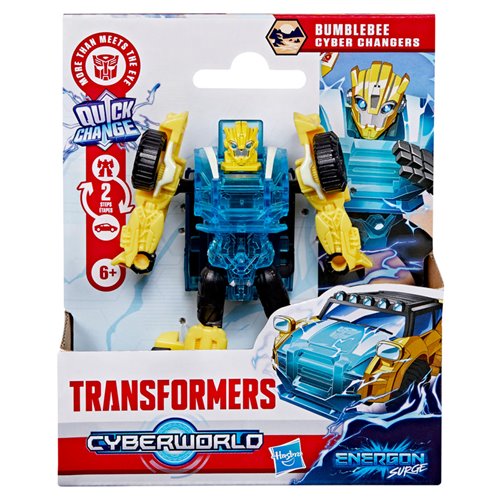 Transformers Cyberworld Bumblebee Cyber Changers Energon Surge