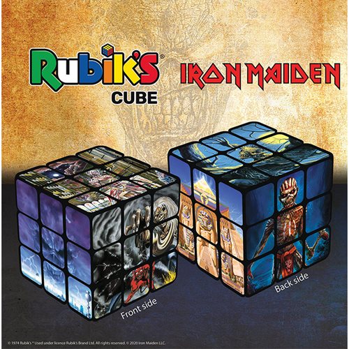 Iron Maiden Rubik's Cube