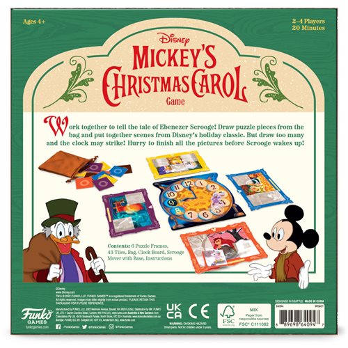 Mickey Mouse's Christmas Carol Signature Game