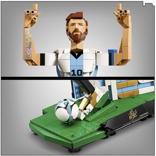 LEGO Editions 43015 Lionel Messi – Soccer Legend