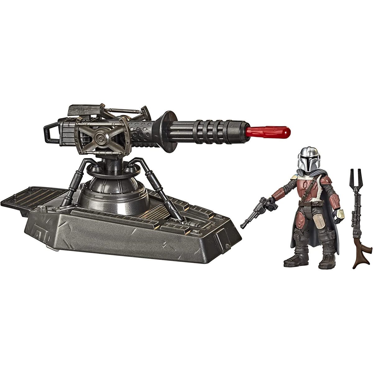 Action Figure Star Wars Mission Fleet: Kuiil Con Blurrg 6cm, Gioco Da Battaglia, Ispirato A Mandalorian