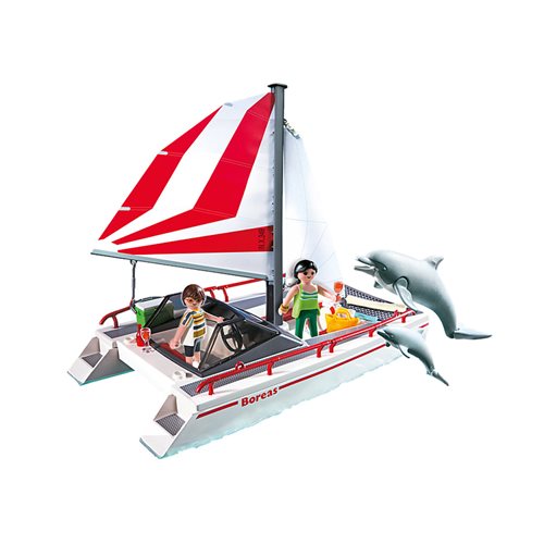 Playmobil 5130 Catamaran with Dolphins