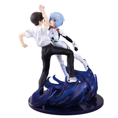 Neon Genesis Evangelion Shinji Ikari and Rei Ayanami Evangelion 2.22 Ichibansho Revible Moment Statu