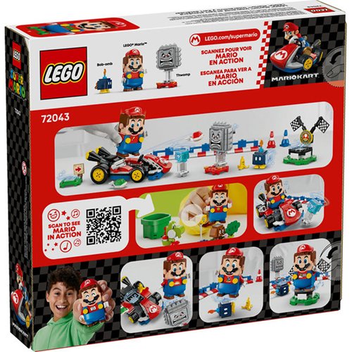 LEGO 72043 Super Mario Interactive Mario & Standard Kart