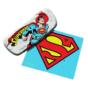 Superman Eyeglasses Case with Cleaning Cloth