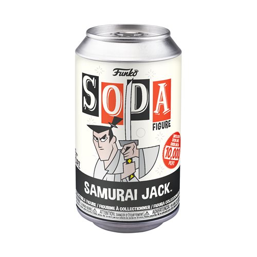 Samurai Jack Vinyl Soda Figure