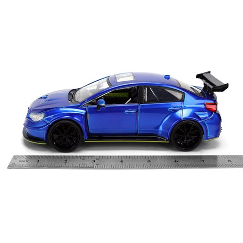 JDM Tuners 2016 Subaru WRX STI Widebody 1:24 Scale Die-Cast Metal Vehicle