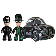 Green Hornet Mini-Mez-Itz with Black Beauty Vehicle