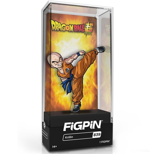 Dragon Ball Super Krillin FiGPiN Classic 3-Inch Enamel Pin
