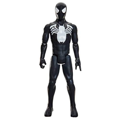 Spider-Man Titan Series Spider-Man Black Suit 12-Inch Action Figure