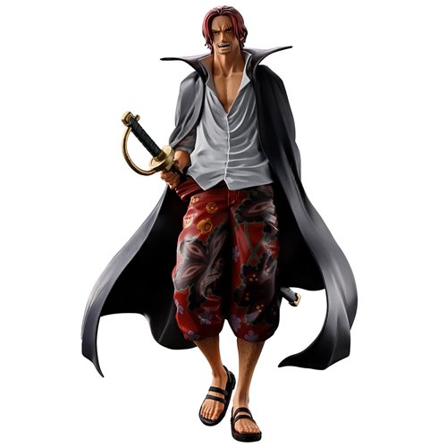 One Piece Shanks Red Hair Pirates Masterlise Expiece Ichibansho Statue