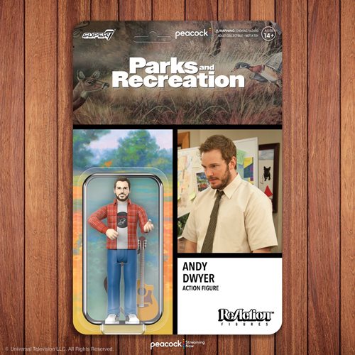Parks and Recreation Andy Dwyer (Mouserat) 3 3/4-Inch ReAction Figure