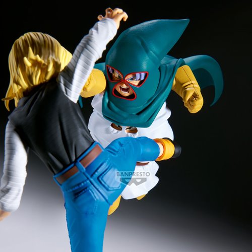 Dragon Ball Z Mighty Mask (vs. Android 18 & Mr. Satan) Match