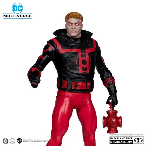 DC McFarlane Collector Edition Wave 11 #37 Guy Gardner Red Lantern Red Platinum Edition 7-Inch Scale