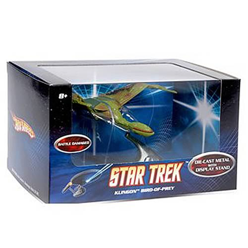 Star Trek Hot  Wheels Metall Modell neu ovp Klingon Bird of Prey 