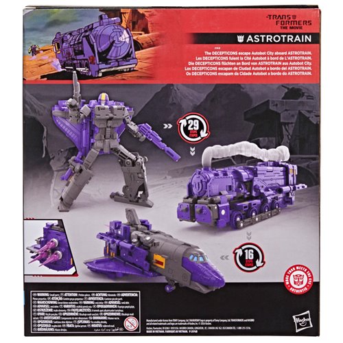 Transformers Studio Series 86 Leader Class Transformers: The Movie Astrotrain