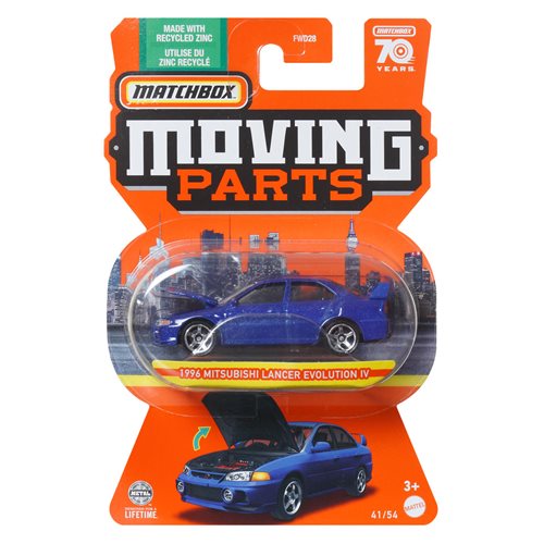 Matchbox Moving Parts 2023 Mix 8 Vehicles Case of 8