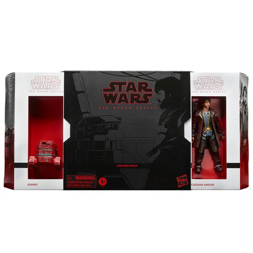 Star Wars The Black Series Cassian Andor and B2EMO 6-Inch Action Figures