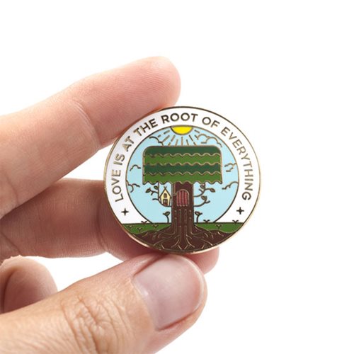 Love is the Root of Everything Enamel Pin