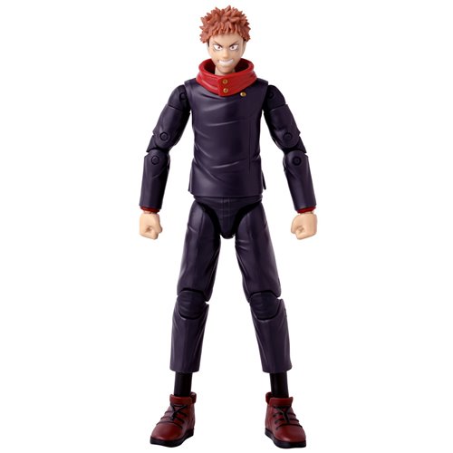 Jujutsu Kaisen Anime Heroes Yuji Itadori Black Flash Version Action Figure