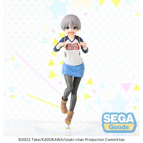 Uzaki-chan Wants to Hang Out! Hana Uzaki Lauging Version Super Premium Figure Statue