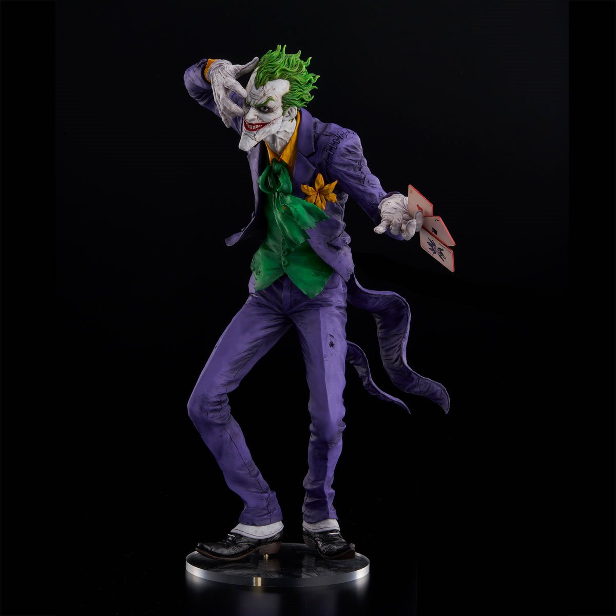 DC Comics The Joker Laughing Purple Version Sofbinal Statue