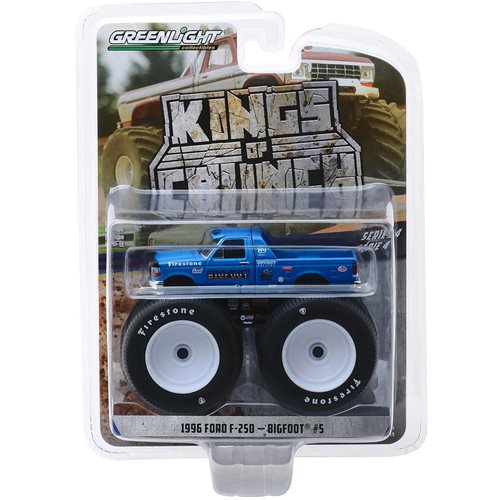 Kings of Crunch Series 4 Bigfoot #5 1996 Ford F-250 1:64 Scale Monster Truck
