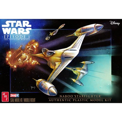 Star Wars: The Phantom Menace N-1 Naboo Starfighter 1:48 Scale Model Kit