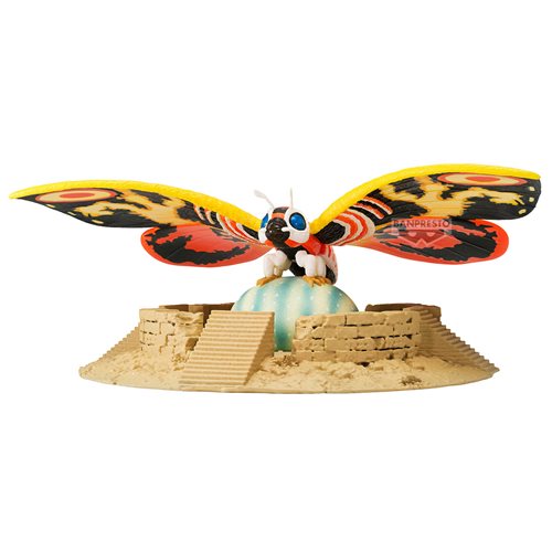 Rebirth of Mothra (1996) Toho Monster Series Art Vignette Statue