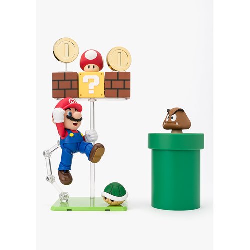 Super Mario Bros. S.H.Figuarts Action Figure Playset