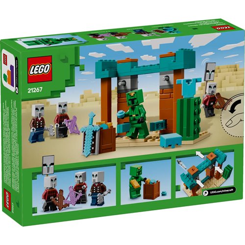 LEGO 21267 Minecraft The Illager Desert Patrol