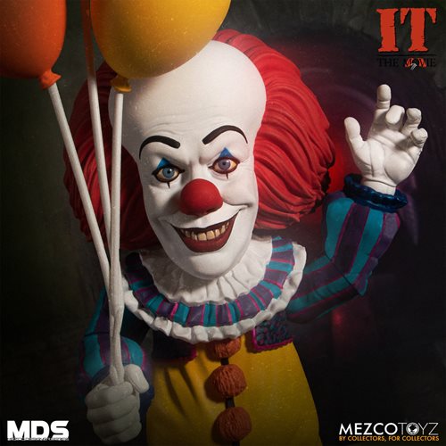 IT Deluxe Pennywise 1990 Stylized 6-Inch Action Figure