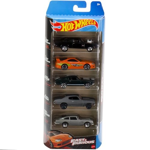 Hot Wheels Fast and Furious Vehicle 5-Pack