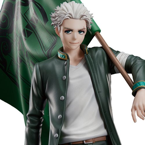 Wind Breaker Hajime Umemiya with Bofurin School Flag Limited Edition Statue