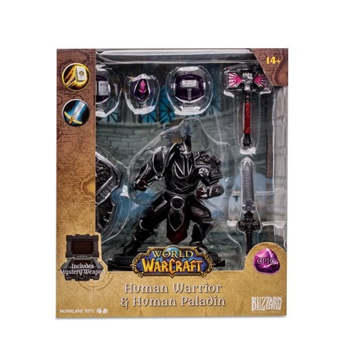 World of Warcraft Wave 1 1:12 Scale Posed Figure Case of 8