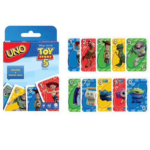 Toy Story 5 UNO Card Game