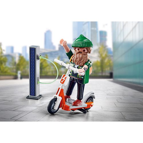 Playmobil 70873 Man with E-Scooter Special Plus Figure