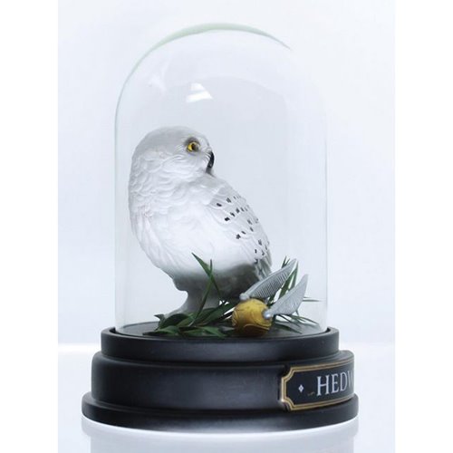 Wizarding World of Harry Potter Hedwig Curiosity Cloche Statue