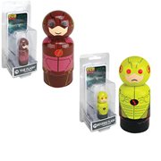 Arrow TV Series Flash and Reverse Flash Pin Mates Wooden Collectibles Set