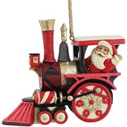 FAO Schwarz Santa in Train by Jim Shore Holiday Ornament