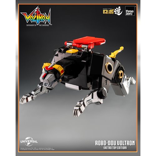 Voltron: Defender of the Universe Voltron Retro Toy Edition ROBO-DOU Action Figure