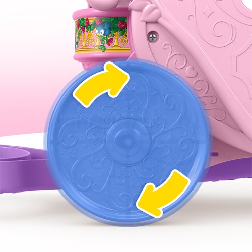 Disney Princess Pull-Along Musical Carriage Playset