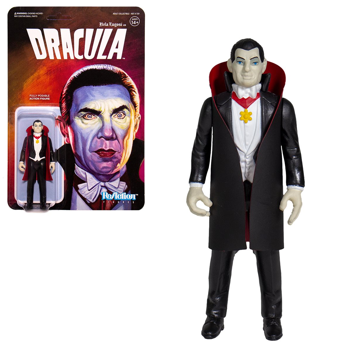 Universal Monsters Dracula Inch Reaction Figure