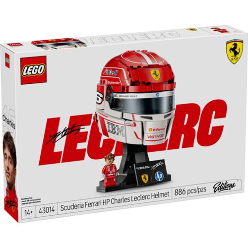 LEGO Editions 43014 Scuderia Ferrari HP Charles Leclerc Helmet