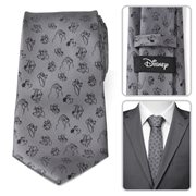 Disney Dogs Print Gray Men's Tie