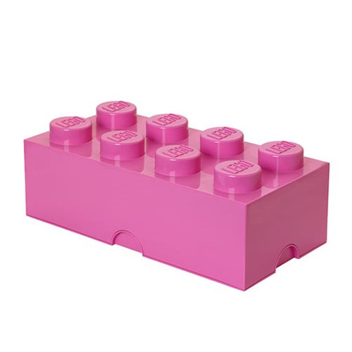 LEGO Medium Pink Storage Brick 8