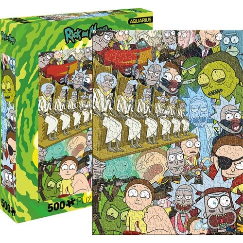 Rick and Morty Rick and Morty's 500-Piece Puzzle